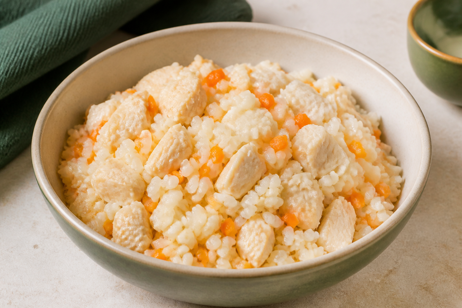 Bowl de Tilápia, Arroz e Cenoura